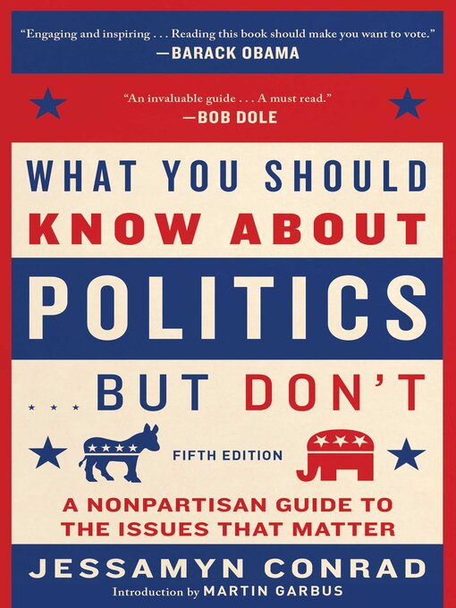 Title details for What You Should Know About Politics . . . But Don't by Jessamyn Conrad - Available